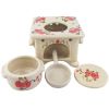 Classic Gifts&Decor Aromatherapy Essential AromaBurner Oil Diffuse Plum Blossom