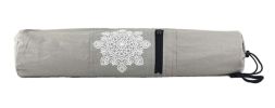 Large Canvas Pouch Yoga Mat Tote Bag Carrier:  Lightweight Durable Breathable