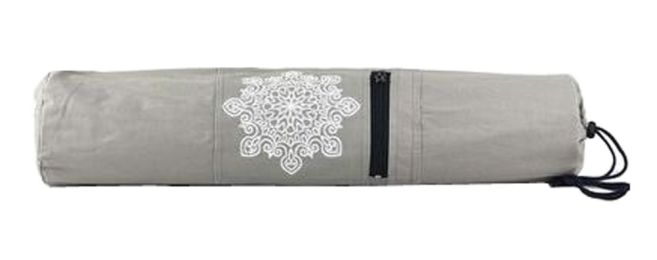 Large Canvas Pouch Yoga Mat Tote Bag Carrier:  Lightweight Durable Breathable