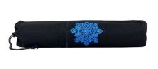 Black Canvas Pouch Yoga Mat Tote Bag Carrier:  Lightweight, Durable, Breathable