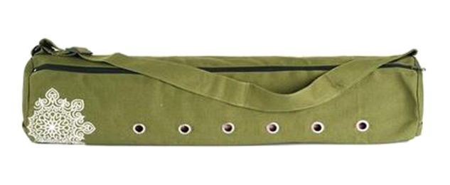 Large Pouch Yoga Canvas Mat Tote Bag Holder:  Lightweight, Durable, Breathable