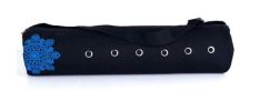 Lightweight, Durable, Breathable Pouch Yoga Canvas Mat Tote Bag Holder[Black]