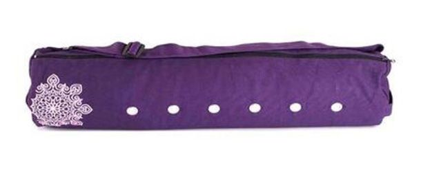 Women's Canvas Yoga Package/Yoga Mat Bag,Purple