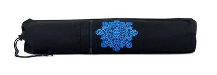 Cotton Breathable Wear Yoga Mat Bag,Black
