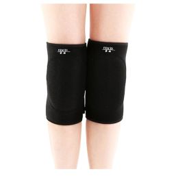 Exercise Fitness Adjustable Knee Pads Yoga/Dance/Joint Pain Knee Brace L Black