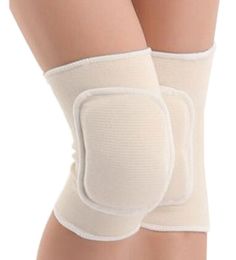 Exercise & Fitness Knee Brace Yoga/Dance/Joint Pain Knee Pads L White