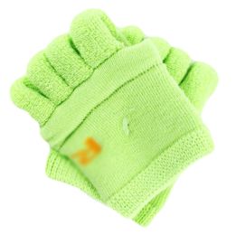 Thicken Toe Yoga Socks Soft Massage Green Redress Socks
