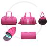 Durable Sport Bag Travel Bag Gym Duffel Bag Workout Bag with Shoes Compartment, E