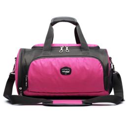 High-graded Sport Bag Yoga Dance Bag Travel Bag with Shoes Compartment, A