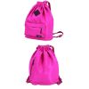 Outdoor Sport Bag Waterproof Training Bag Dance Bag Training Shoes Yoga Bag-Rose Red