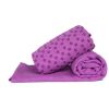 Indoor Sport Non-slip Yoga Sheet Blanket Yoga Towel Yoga Accessory 183 CM * 63 CM-Purple
