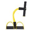 Crunches Chest Expander/Yoga Pedals Elastic Rope Enhanced Edit Yellow