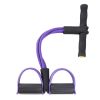 Crunches Chest Expander/Yoga Pedals Elastic Rope Enhanced Edit Purple