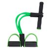 Crunches Chest Expander/Yoga Pedals Elastic Rope Enhanced Edit Green