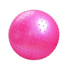 Thicken Yoga Ball Massage Ball Keep Fit For Child And Adult-Rose Red