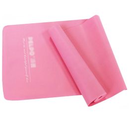 Natural Material Plastic Thin Yoga Belt Exercise Belt-Pink