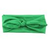 Outdoor/Indoor Green Sports Hair Bands Yoga Rabbit Decorate Headband