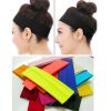 Outdoor/Indoor Simple Sports Black Headband Yoga Running Sweatband
