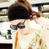 Outdoor/Indoor Decoration/Sports Black Hair Bands Yoga Running Headband