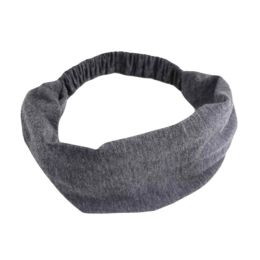 Outdoor/Indoor Sports/Decoration Hair Bands Yoga Running Headband-Gray