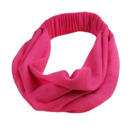 Indoor/Outdoor Decoration/Sports Hair Bands Yoga Running Headband-Rose Red