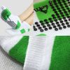 Womens Yoga Non Slip Socks Strong Grip Breathable Cotton Socks Orange