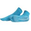 Women's Non Slip Full Toe Yoga Socks With Grip 2 Pairs Set,Blue