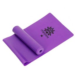 Top Rated Stretch Strap/Band Exercise&Fitness Bands Latex Flat Band 1.5M Purple