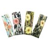 Women Girls Simple design Sweaty Bands Wide Yoga Hairband Elastane,Camo Yellow
