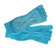 Slip Yoga Toe Socks - Toe Socks Ladies Thick Socks Yoga--Blue