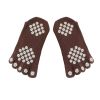 Women's Cotton Air Yoga Spcks Non-Slip Yoga Socks, M, Brown