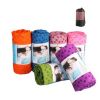 Microfiber Non Skid Yoga Mat Towel 183*61 CM Pink Yoga Towel with Mesh Bag