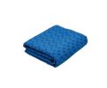 Microfiber Non Skid Yoga Mat Towel 183*61 CM Blue Yoga Towel with Mesh Bag