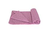 Microfiber Non Skid Yoga Mat Towel 183*61 CM Yoga Towel with Mesh Bag, PINK