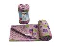 Yoga Print Yoga Towel 72*24'' Thick Yoga Towel with Carry Bag (Redbud)