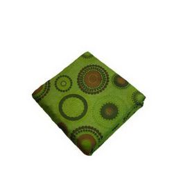 Yoga Print Yoga Towel 72*24" Thick Yoga Towel with Carry Bag (Green Circle)