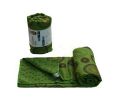 Yoga Print Yoga Towel 72*24" Thick Yoga Towel with Carry Bag (Green Circle)