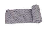 Skidproof Yoga Mat Towel 72''*24.8'' Light Grey Yoga Towel with Mesh Bag