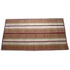 Woven Straw Yoga Beach Mat For Indoors And Outdoors, Multicolor