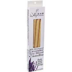 Wally's Natural Soy Blend Lavender Ear Candles (1x4 EACH)
