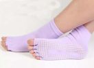 Ladies Summer Adult Floor Socks Yoga Socks Socks (Thin) - Purple
