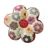 Yoga Bolster Tatami Floor Flower Round Cushion Chair Cushion- A4 - 15.7"