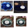 Incense Holder  Porcelain Decorative Flower Incense Stick Holder Burner Bowl