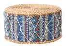 Japanese Style Tatami Pad Balcony Floor Cushions Meditation Yoga,Bohemian blue