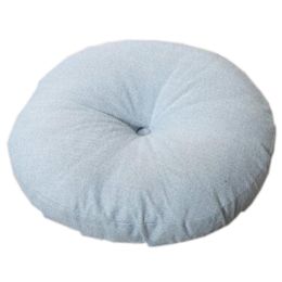 Indoor/Outdoor Soft Home/Office Yoga Round Seat Washable Breathable Chair Cushion, Sky Blue