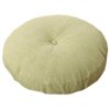 Indoor/Outdoor Soft Home/Office Yoga Round Seat Washable Breathable Chair Cushion, Light Green