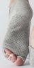 Yoga Socks Cotton Anti Skid Cross Belt Style Full Toe Socks Dancing Socks, Black