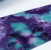 Printing Yoga Shop Towel Blanket Non-slip Yoga Mat Towel Fitness Mat Blue Purple