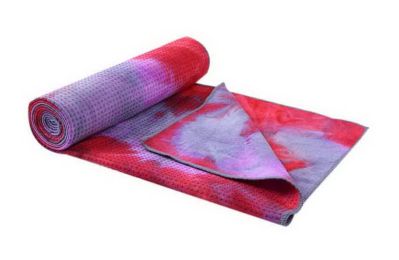Printing Yoga Shop Towel Blanket Non-slip Yoga Mat Towel Fitness Mats Red Purple