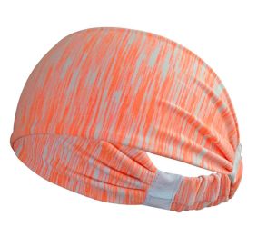 Set of 2 Yoga Sport Athletic Workout Headband Running Fitness Headband [K]